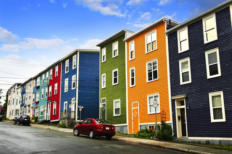 Jellybean Row, St. John's, Newfoundland