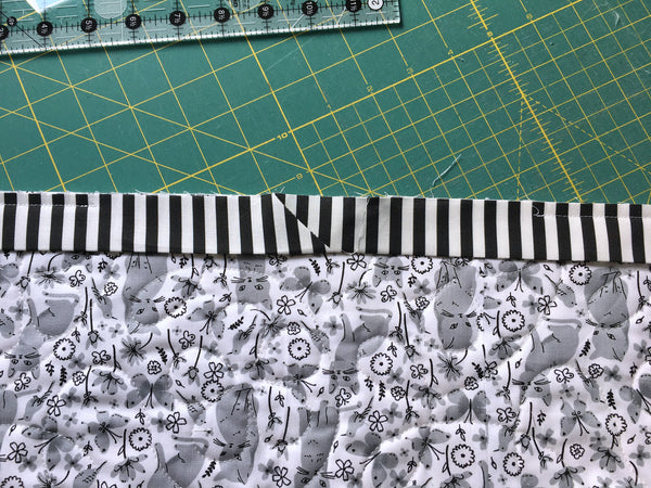 Machine binding tutorial - Penny Spool Quilts