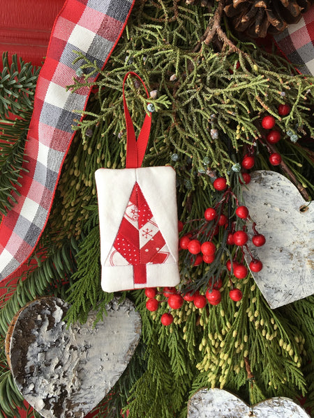 Festive Forest by Penny Spool Quilts - Christmas Tree Ornament Tutorial