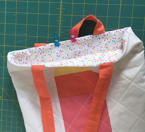 Ice Cream Tote Tutorial by Penny Spool Quilts