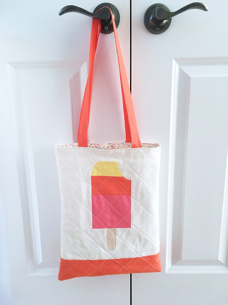 Ice Cream Tote Tutorial by Penny Spool Quilts