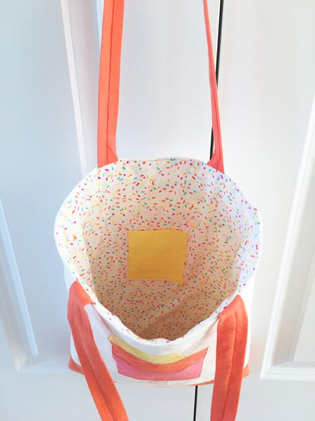 Ice Cream Tote Tutorial by Penny Spool Quilts