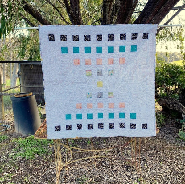 Staccato Quilt Pattern by Penny Spool Quilts - Tester Quilt by Carol Martella