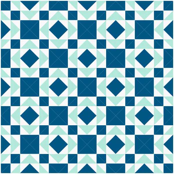 Victorian Tiles Quilt Pattern by Penny Spool Quilts - Variations