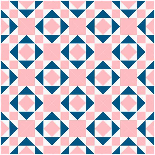 Victorian Tiles Quilt Pattern by Penny Spool Quilts - Variations