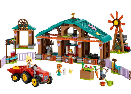 LEGO Friends Autumn's Baby Cow Shed Farm Animal Toy Playset with 2  Mini-Dolls, Calf and Bunny Figures, Gift for Girls and Boys Ages 5 Years  Old and