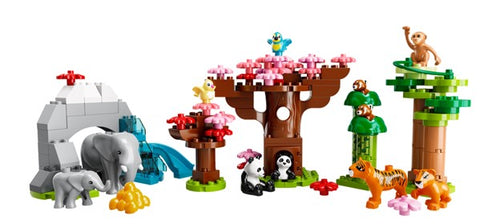 LEGO DUPLO Learn About Chinese Culture 10411 Juego de ladrillos con panda  de juguete y figuras familiares, juguetes educativos de aprendizaje para