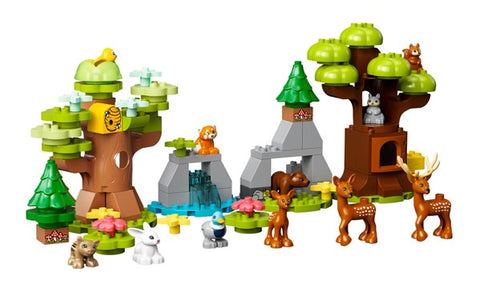 LEGO 10974 DUPLO Animaux Sauvages d'Asie, Jouet Tapis de Jeu, avec Figurines  Éléphants et Tigres, pour Enfants de 2 a 5 Ans - ADMI