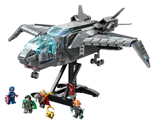 LEGO 76281 Marvel Le X-Jet des X-Men, Jouet d'Avion, Chasseur avec Min