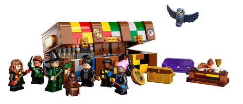LEGO Harry Potter Quidditch Trunk 76416 Jouet Harry Potter à construire ;  idée de cadeau d'anniversaire pour les enfants à partir de 9 ans ; ouvrez  la