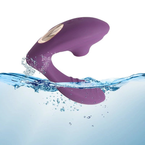 vibrator with suction pink image