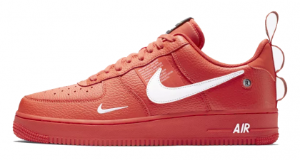 NIKE AIR FORCE 1 07 LV8 UTILITY RED 
