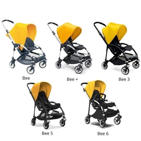 Different Bugaboo Bee models