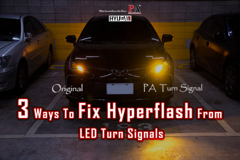 3 Ways To Fix Hyperflash From LED Turn Signals