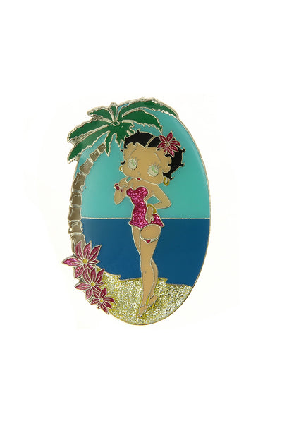 Betty Boop Lapel Pin(Paradise,Swimsuit) 2