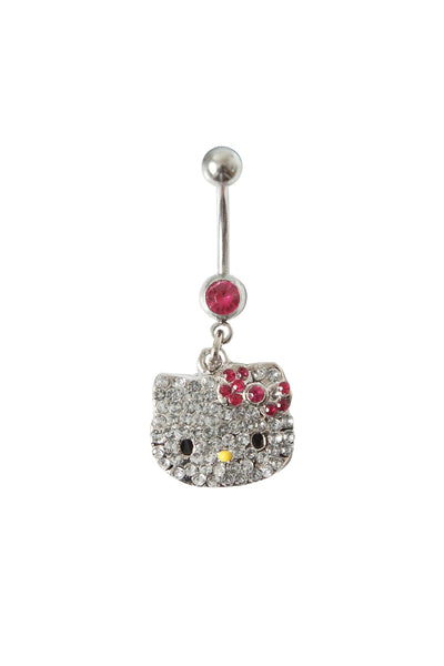 Hello Kitty Bling Belly Bar (Austrian Crystal) 2