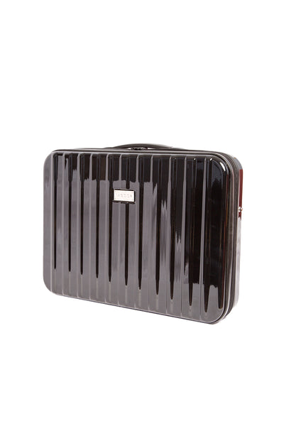 Mezzi Polycarbonate ABS Plastic laptop Brief Carry case -Black 2