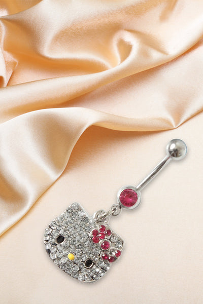 Hello Kitty Bling Belly Bar (Austrian Crystal) 5