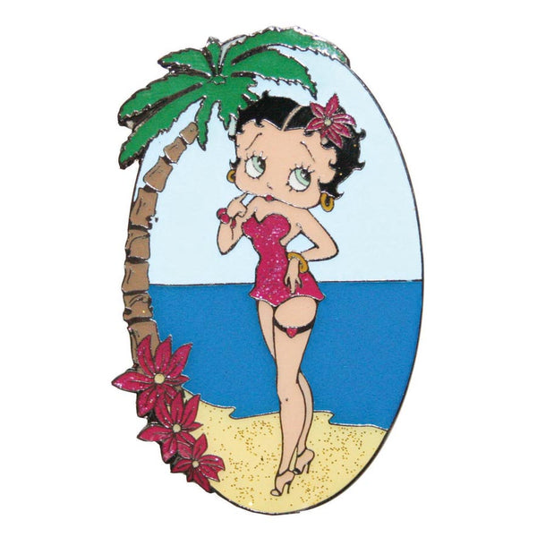Betty Boop Lapel Pin(Paradise,Swimsuit) 4