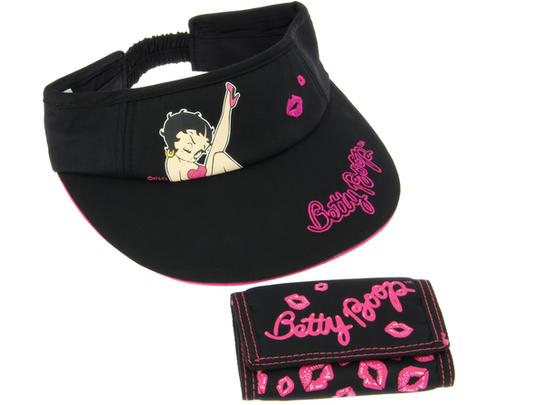 Betty Boop Wallet and Visor Set 11