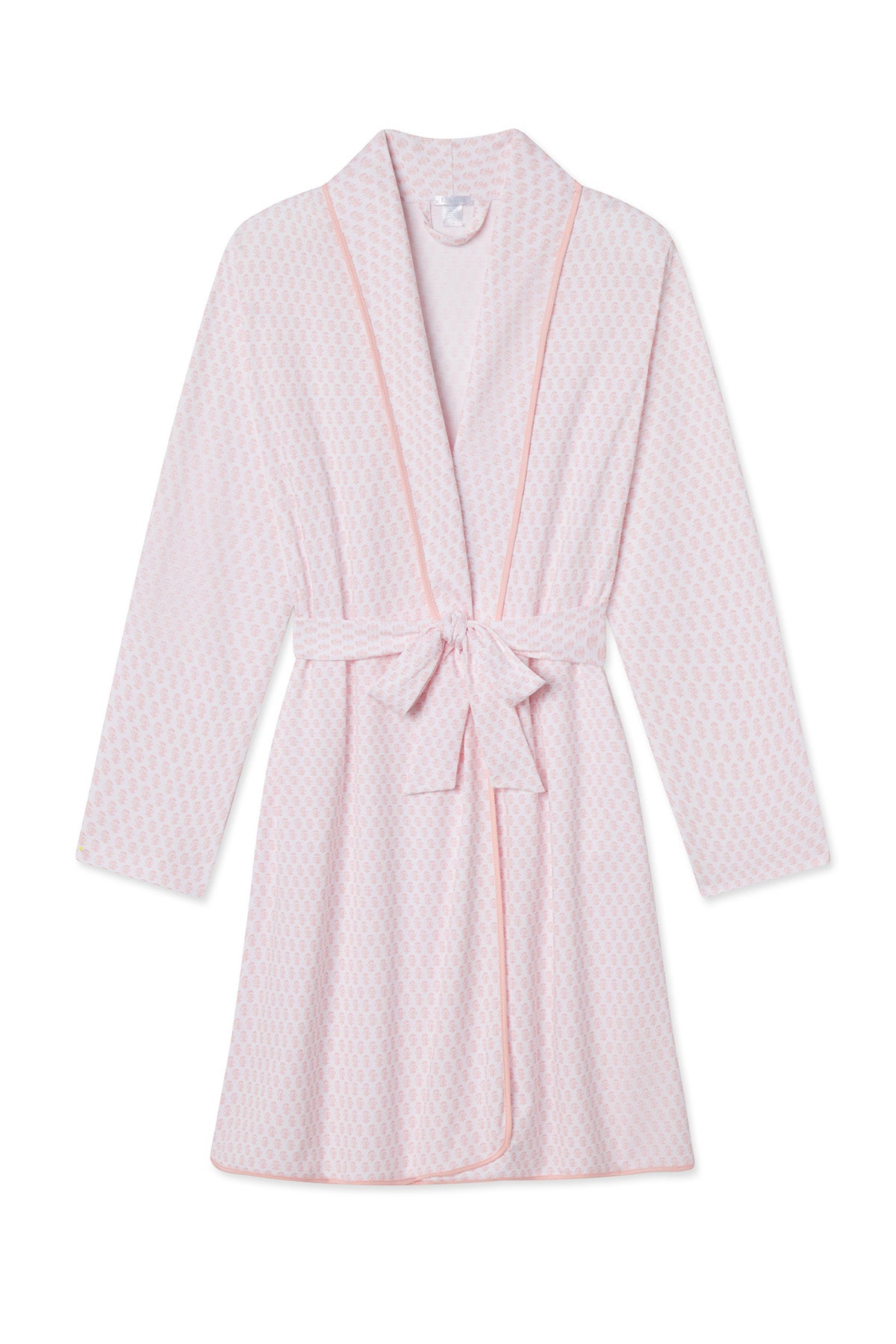 LAKE | Women | Pima Cotton Pajamas | English Rose Blockprint Robe