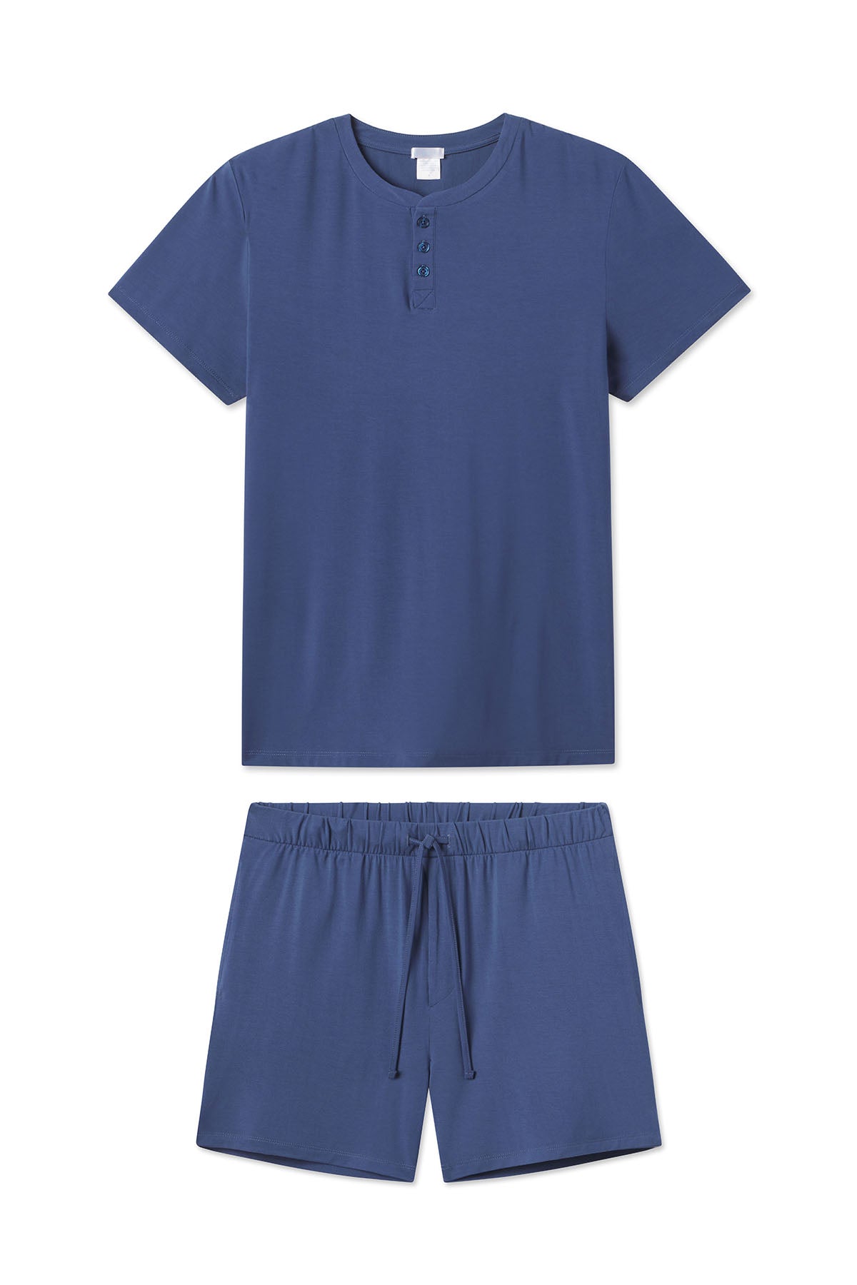 LAKE | Men | Blue Ocean Pajamas Set Boxer | DreamKnit