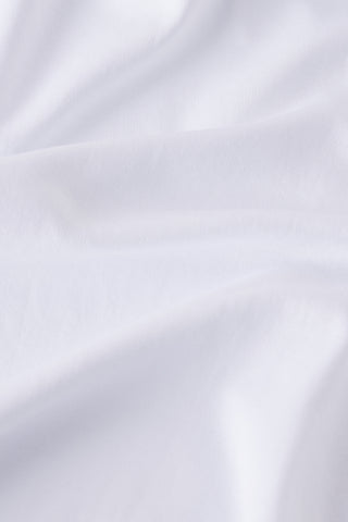 LAKE | Women | Pima Cotton Pajamas | White Ruffle Nightgown