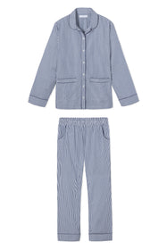 Lavant Green Stripe Pyjamas