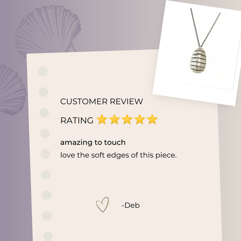 Chiton Shell Pendant Necklace Customer Review