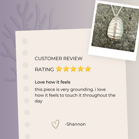 Chiton Shell Pendant Necklace Customer Review