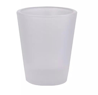 Sublimation FROSTED shot glass(short) 1 1/2, We Sub'N