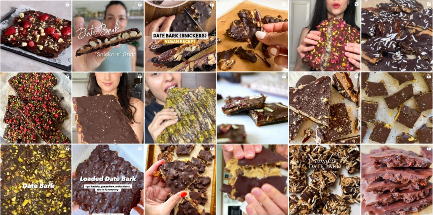 Just a snippet of the many, many posts about Date Bark!