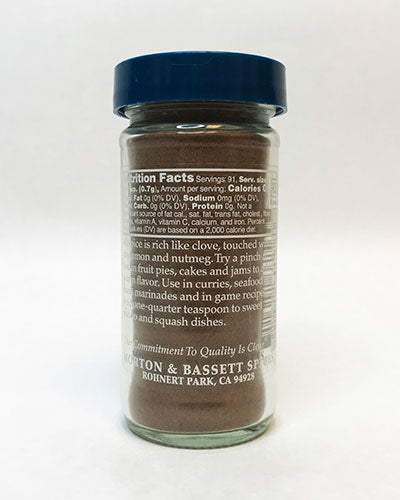  AllSpice Ultimate Spice label Set 525 Preprinted Water