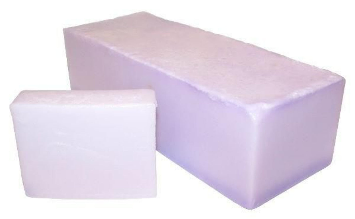 Fig & Cassis Body Soap Loaf And Slices.