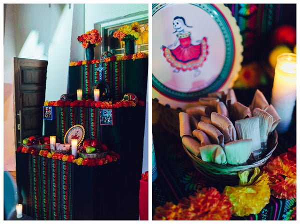 Ofrenda with Tamales