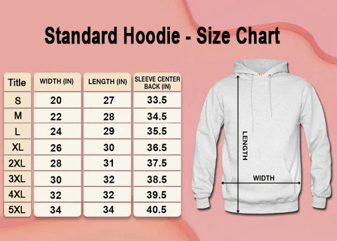 Standard Youth T-Shirt Size Chart