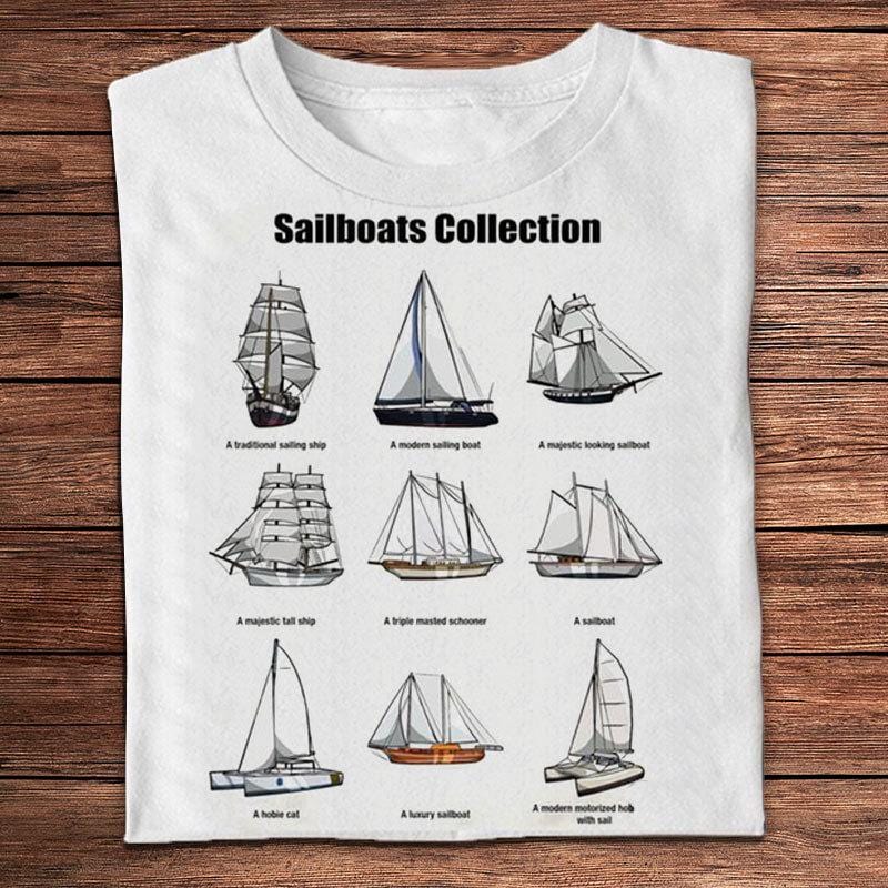 Sailing T Shirts, Funny Sailboat For Sailing Lover Shirts, Gift