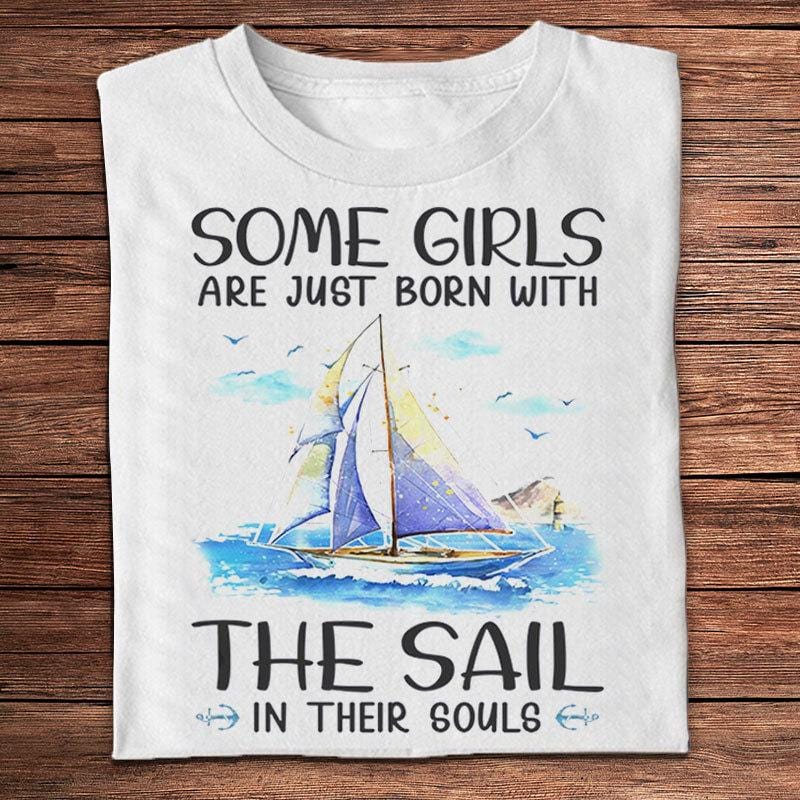 Sailing T Shirts, Move Over Boys Let A Girl Show You How To Sail A Boat  Shirts, Gift For Christmas - Hope Fight