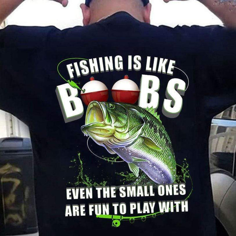 Fishing Is Like Bbs Even The Small Ones Are Fun To Play With Dad Fishing  Gift - AliExpress