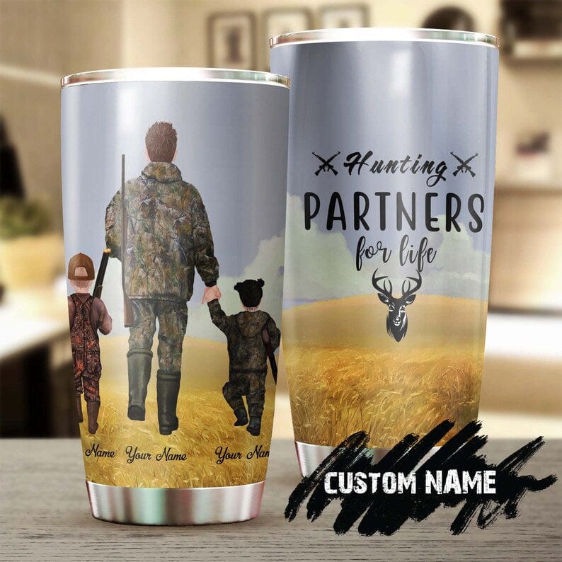 Hyturtle Personalized Hunting Tumbler Gifts for Men - Deer Hunting Birthday  Gifts for Dad Husband - …See more Hyturtle Personalized Hunting Tumbler