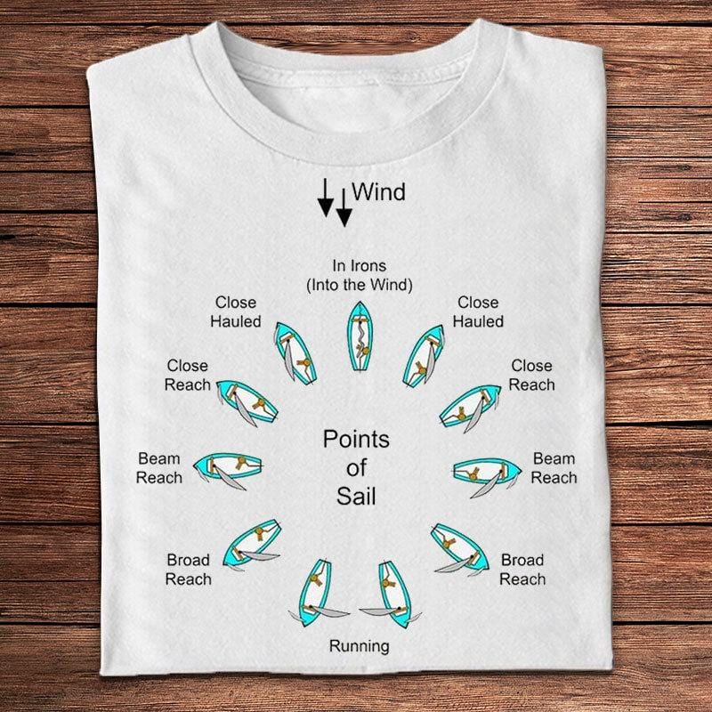 Sailing T Shirts, Funny Sailboat For Sailing Lover Shirts, Gift For  Christmas - Hope Fight