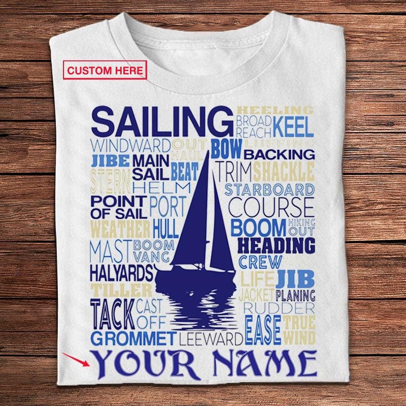 Buy This is the Way Sailing T-shirt for Men, Funny Sail Boat Shirt, Sailor  Dad Gift for Him Unisex Short Sleeve Tee Online in India 