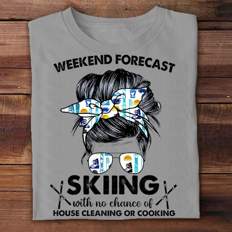 Women's Fishing Hoodie, Weekend Forecast With No Chance Of House Cleaning  Cooking Funny Fishing Shirts, Sweatshirt, Long Sleeve - Hope Fight