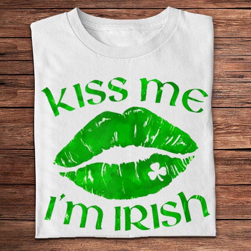 Kiss me i'm Brazilian t-shirt - Funny Brazil St Patrick's Day – The  highland cow gift shop