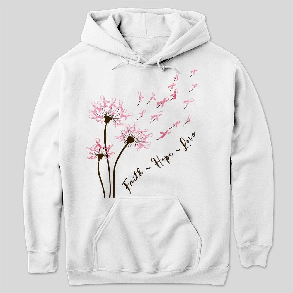 Faith Hope Love Floral Text Sweatshirt – Jonomea