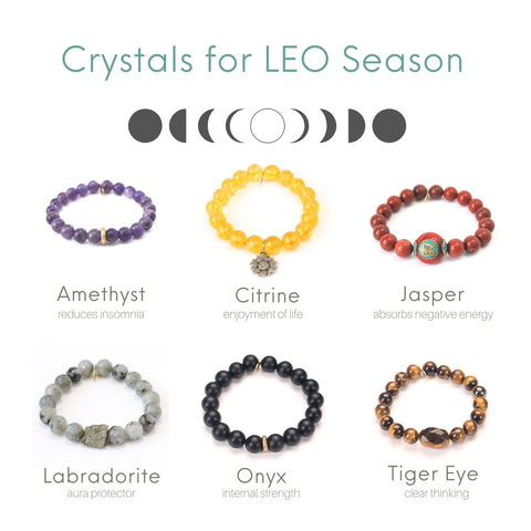 Crystals for Leo season