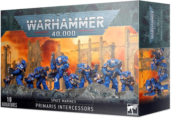 Unboxing & Review of Warhammer 40,000 Start Painting Space Marines Assault  Intercessors + Paints Set 