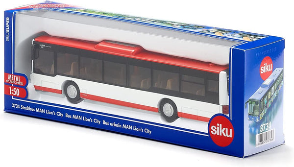 Siku 2361 VW T1 Bus weiss/rot Maßstab 1:50 Modellauto