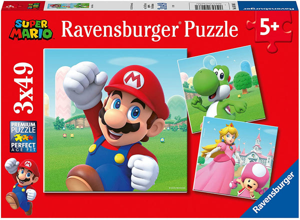 Ravensburger Paw Patrol The Movie 3X49p Puzzle – Happy Go Lucky