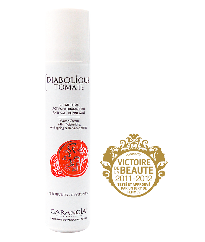 Prix de la Victoire de la Beauté du Diabolique Tomate Crème d'Eau du Laboratoire Garancia